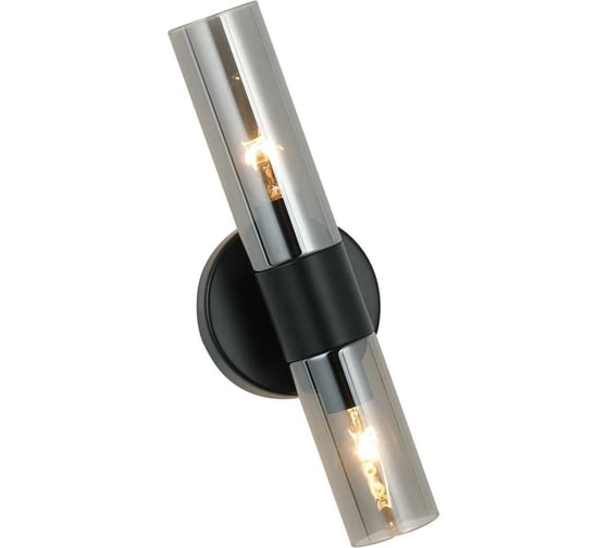 Изображение товара Бра Schaffner 2xE14/40W (14*10*29) Dolore 4380-2W BK