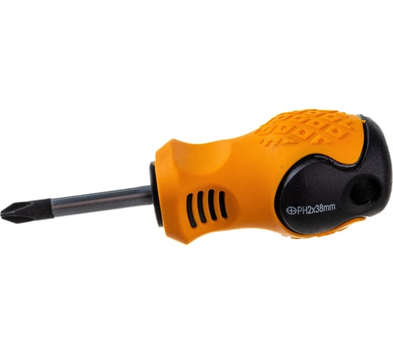 Изображение товара Отвертка PARK PH2х38 мм двухкомпонентная рукоятка 008399