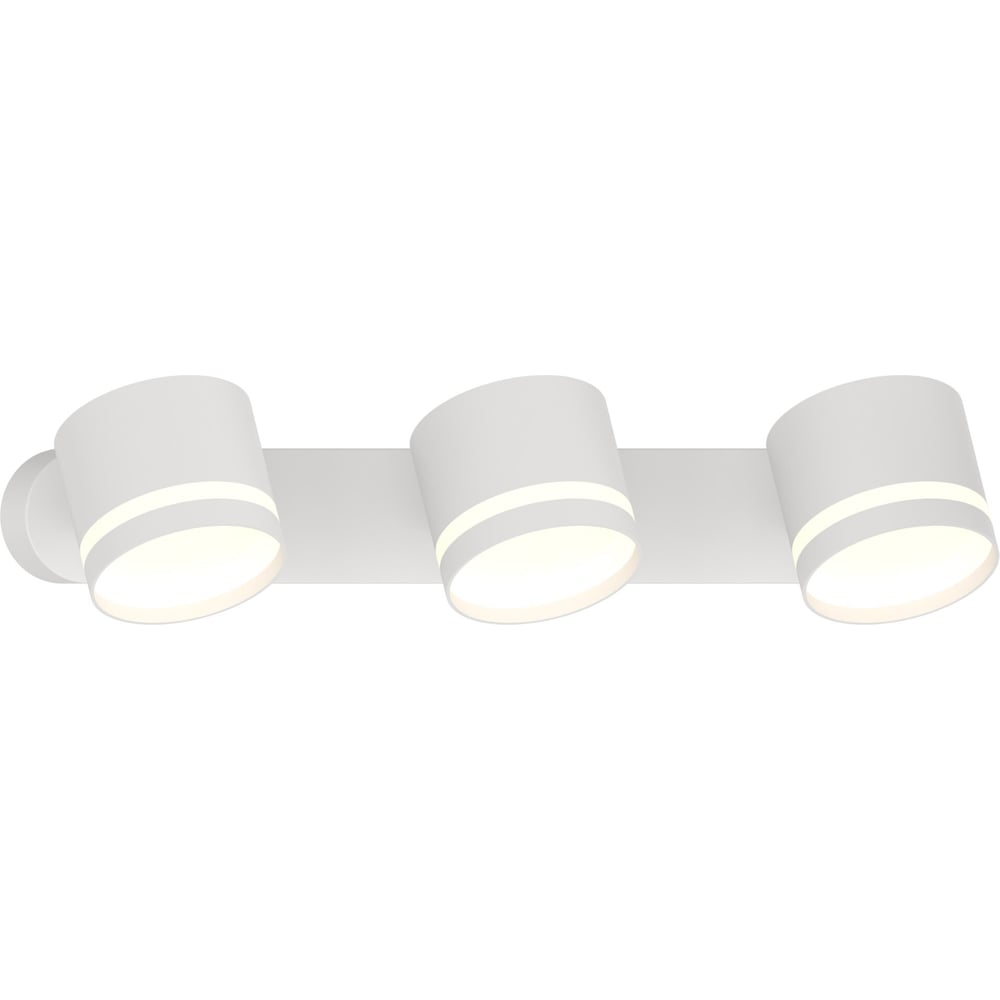 Изображение товара Настенный светильник Schaffner Argento 3xGX53/15W белый стиль лофт