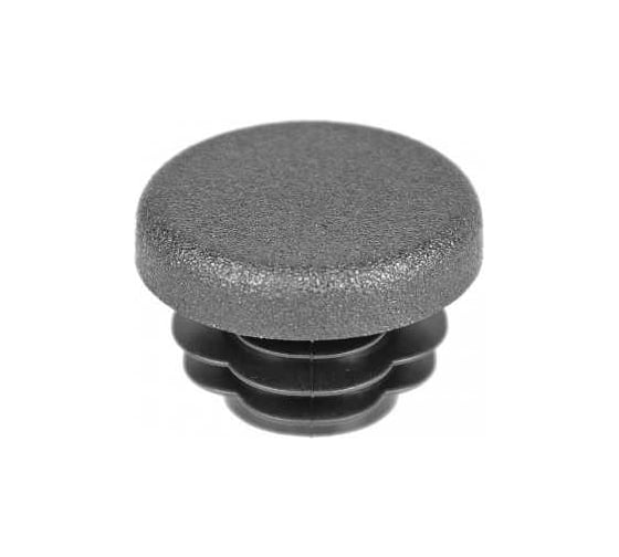 Изображение товара Заглушка пластиковая Миниворкс круглая Ø40, практичная, серия ILT, стенка 3.0-5.0 мм, цвет черный –  (15 шт.) ILT40+3