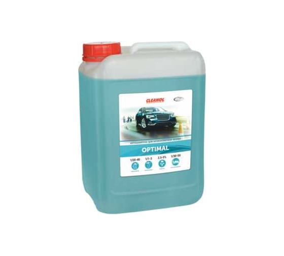 Изображение товара Автошампунь для бесконтактной мойки Cleanol Optimal канистра 20 кг 20/0421