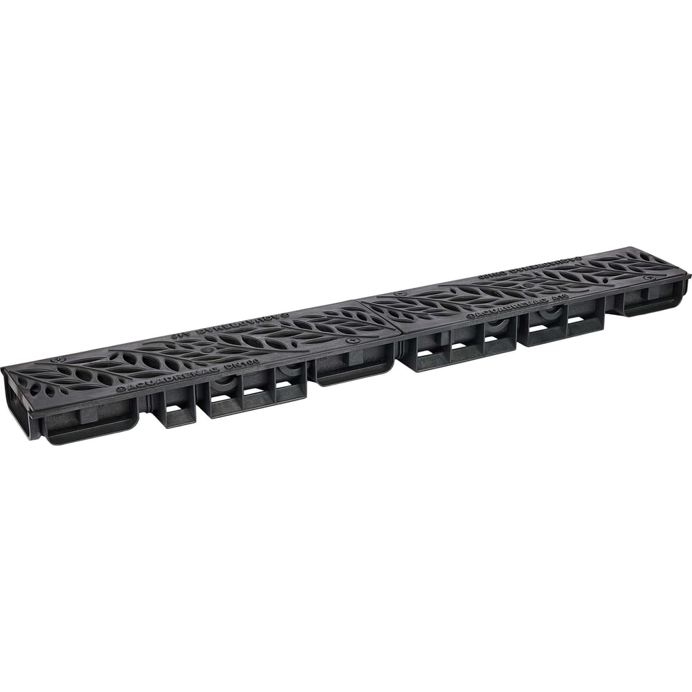 Изображение товара Водоотводный пластиковый лоток AQUADRENAG ЛВП Classic AQD DN100 H58 с решеткой