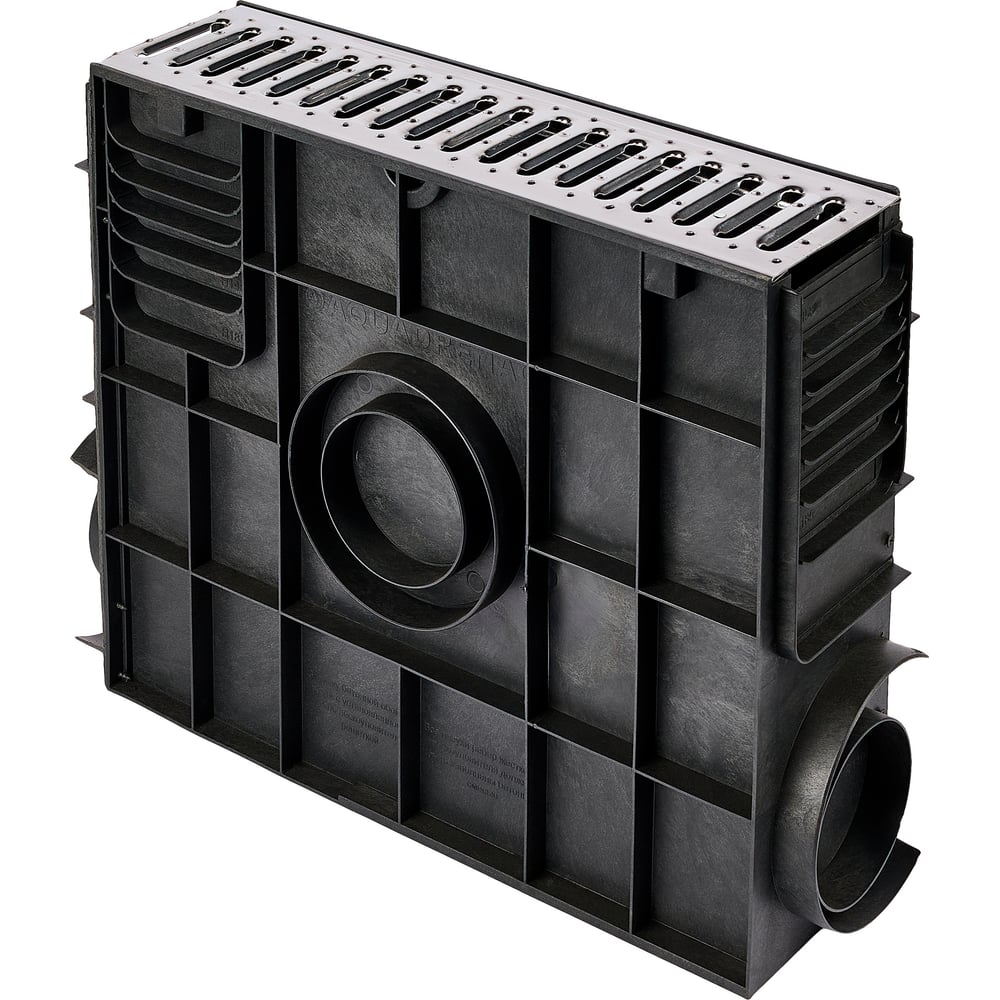 Изображение товара Пластиковый пескоуловитель AQUADRENAG Classic AQD DN100 с нержавеющей решеткой