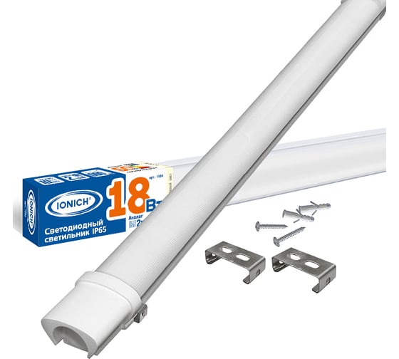 Изображение товара Светодиодный линейный узкий светильник IONICH IDSP-S-18-4000-600-УХЛ2-IP65 2017