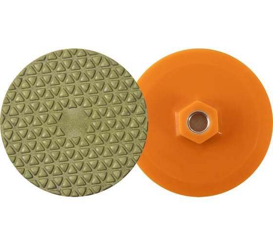 Изображение товара Круг алмазный гибкий шлифовальный DLT №22, O100мм, зернистость 200, для сухой и мокрой шлифовки, арт. 2934