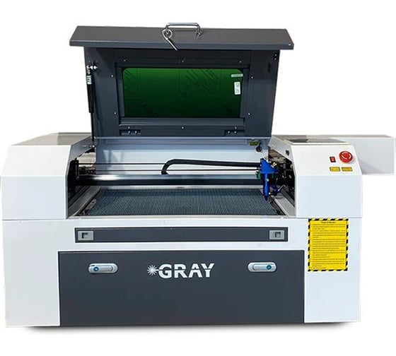 Изображение товара Лазерный станок 4060 СО2 механика+ GRAY 50Вт 21462