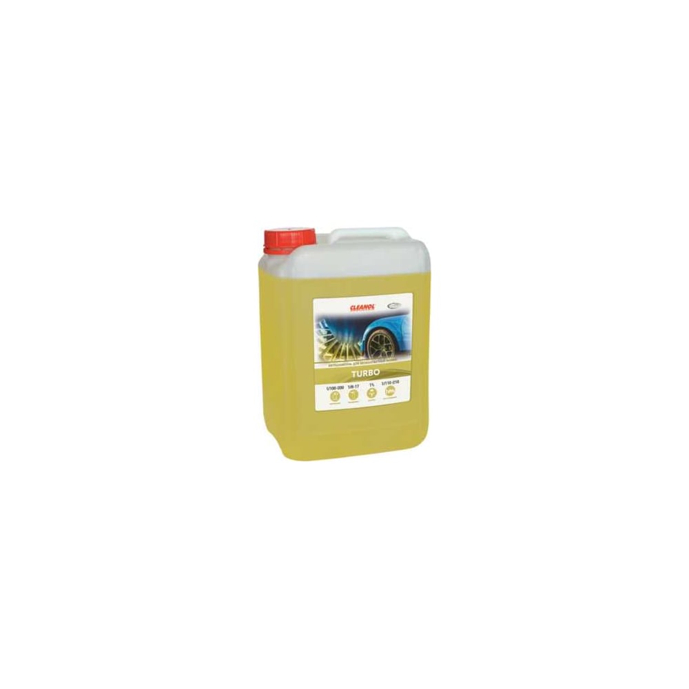 Изображение товара Автошампунь для бесконтактной мойки Cleanol Turbo канистра 6 кг 6/0168