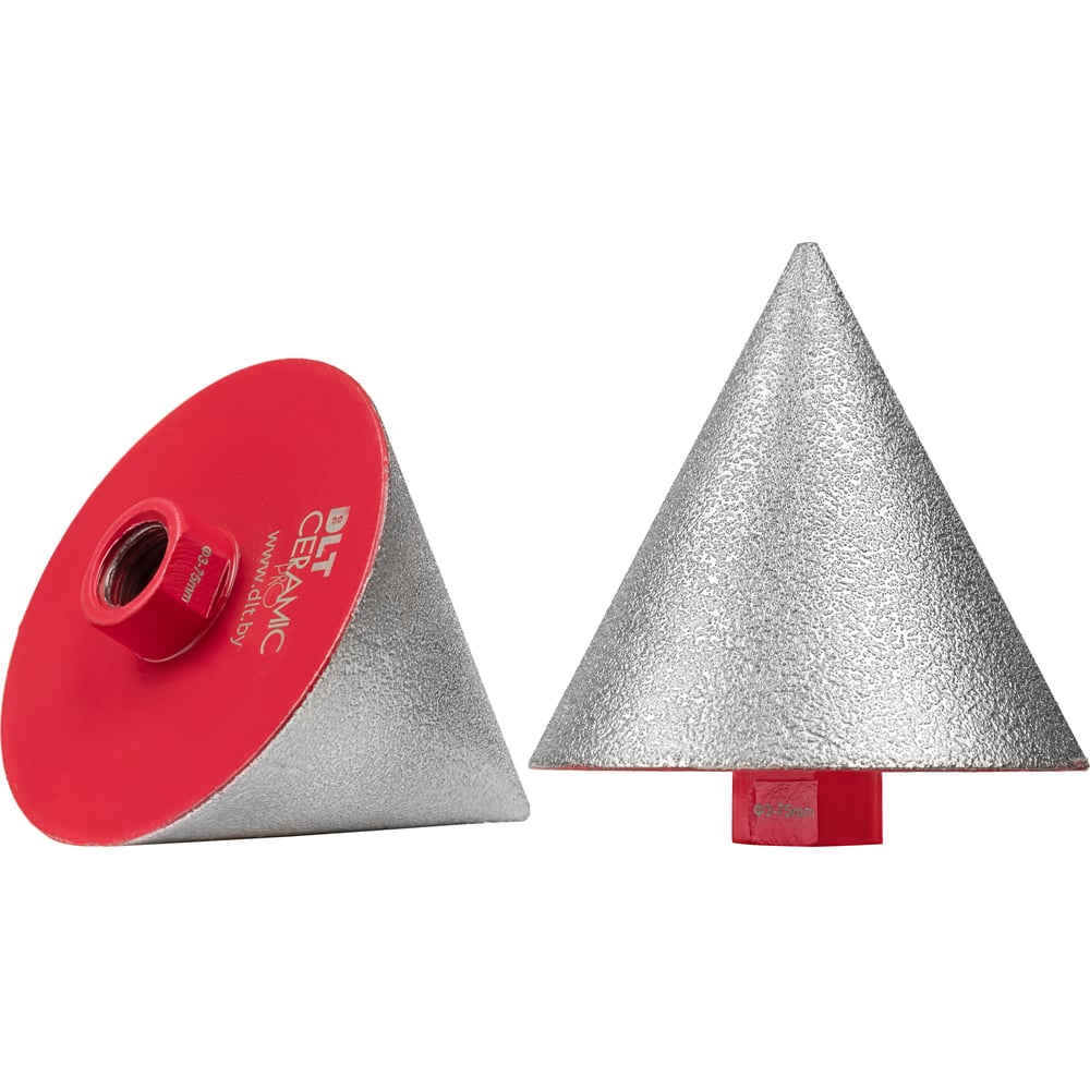 Изображение товара Алмазная конусная фреза DLT CERAMIC CONE PRO 3-75мм М14 для УШМ