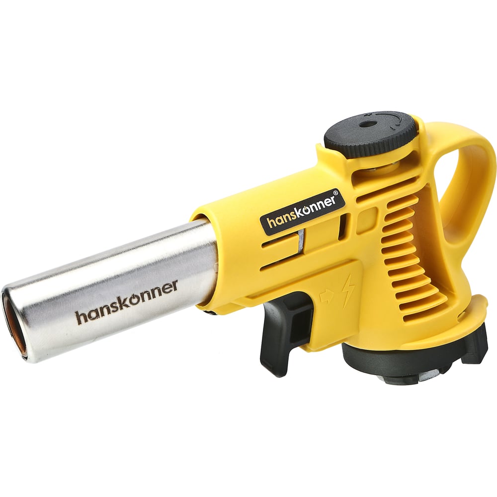 Изображение товара Газовая горелка Hanskonner HK5015-KL-02 с пьезоподжигом и керамическим соплом
