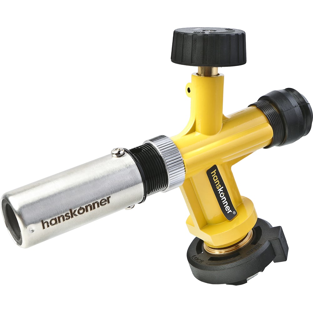 Изображение товара Газовая горелка Hanskonner HK5015-KL-03 с пьезоподжигом и регулятором пламени