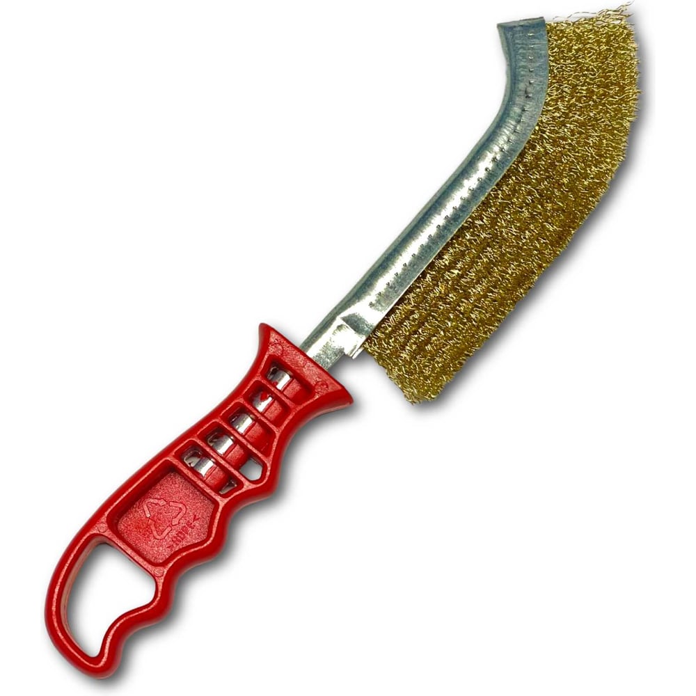 Изображение товара Щетка ручная универсальная Lessmann латунированная 0,30 мм 056001