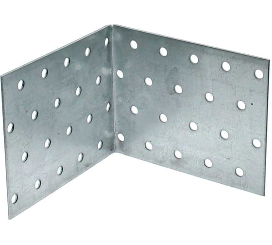 Изображение товара Крепежный уголок ООО Техно-Сервис равносторонний (50шт/упак) KUR-80х100