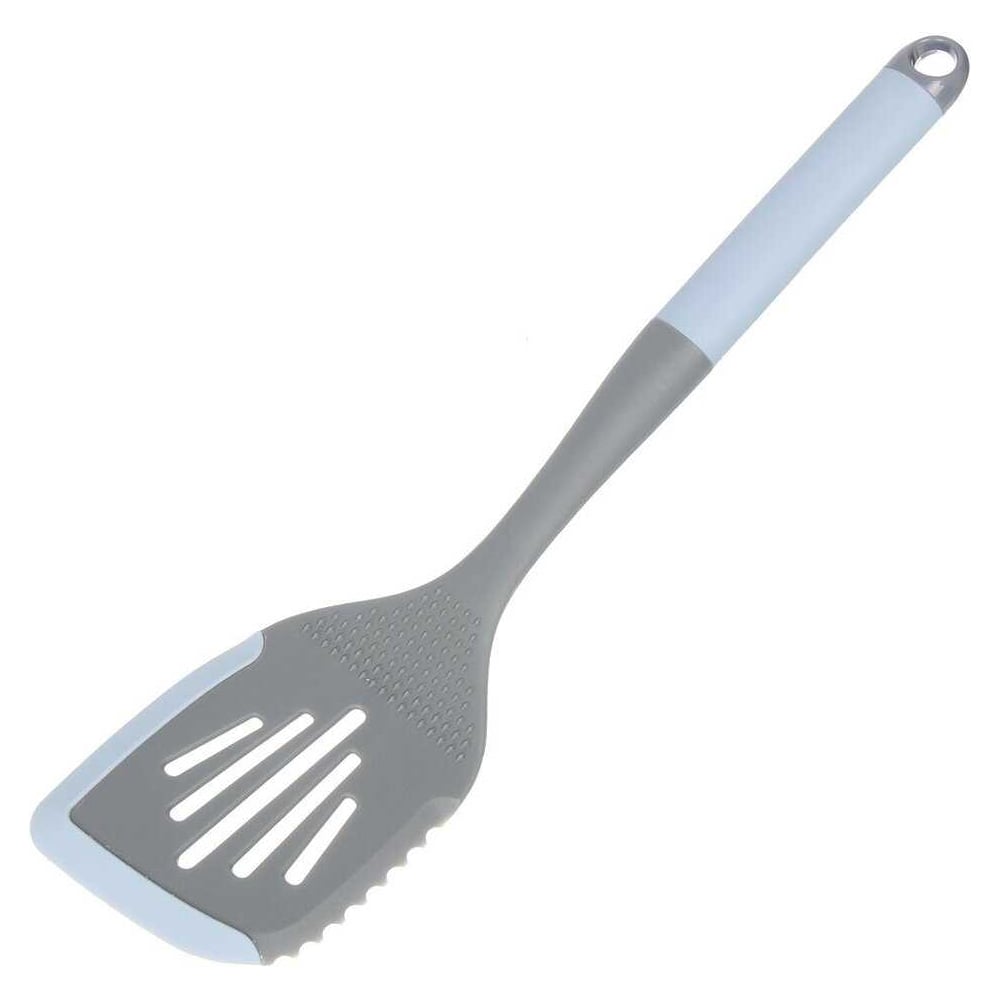 Изображение товара Лопатка кулинарная Daniks для кухни, нейлон, силикон, навеска, Denim, WFCF016-6 481057