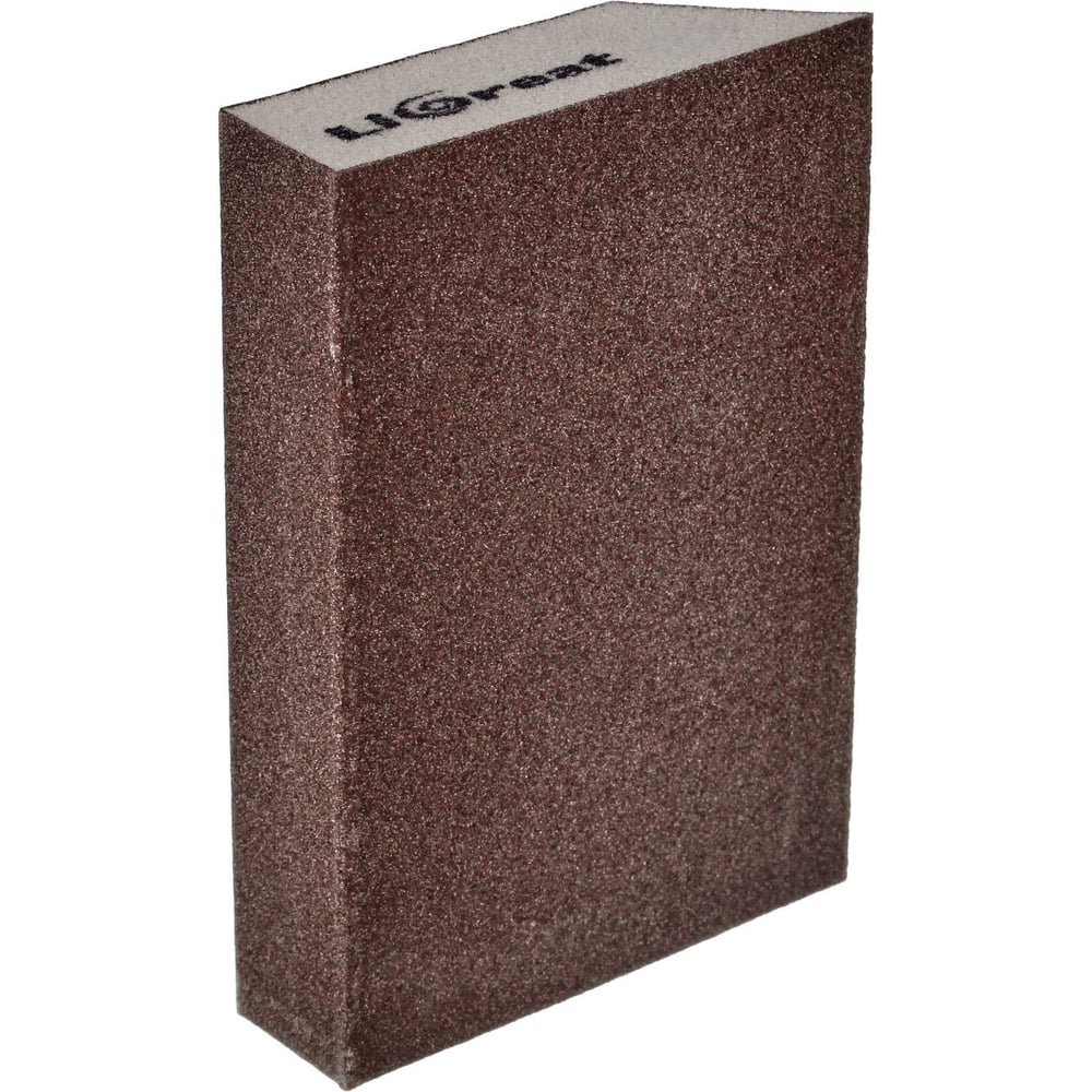 Изображение товара Шлифовальная губка Ligreat 125х89х25 мм 3 шт Р120