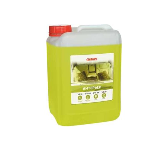 Изображение товара Средства для химчистки салона и чистки пластика Cleanol Интерьер канистра 1 л. Спецсредство 1/0387