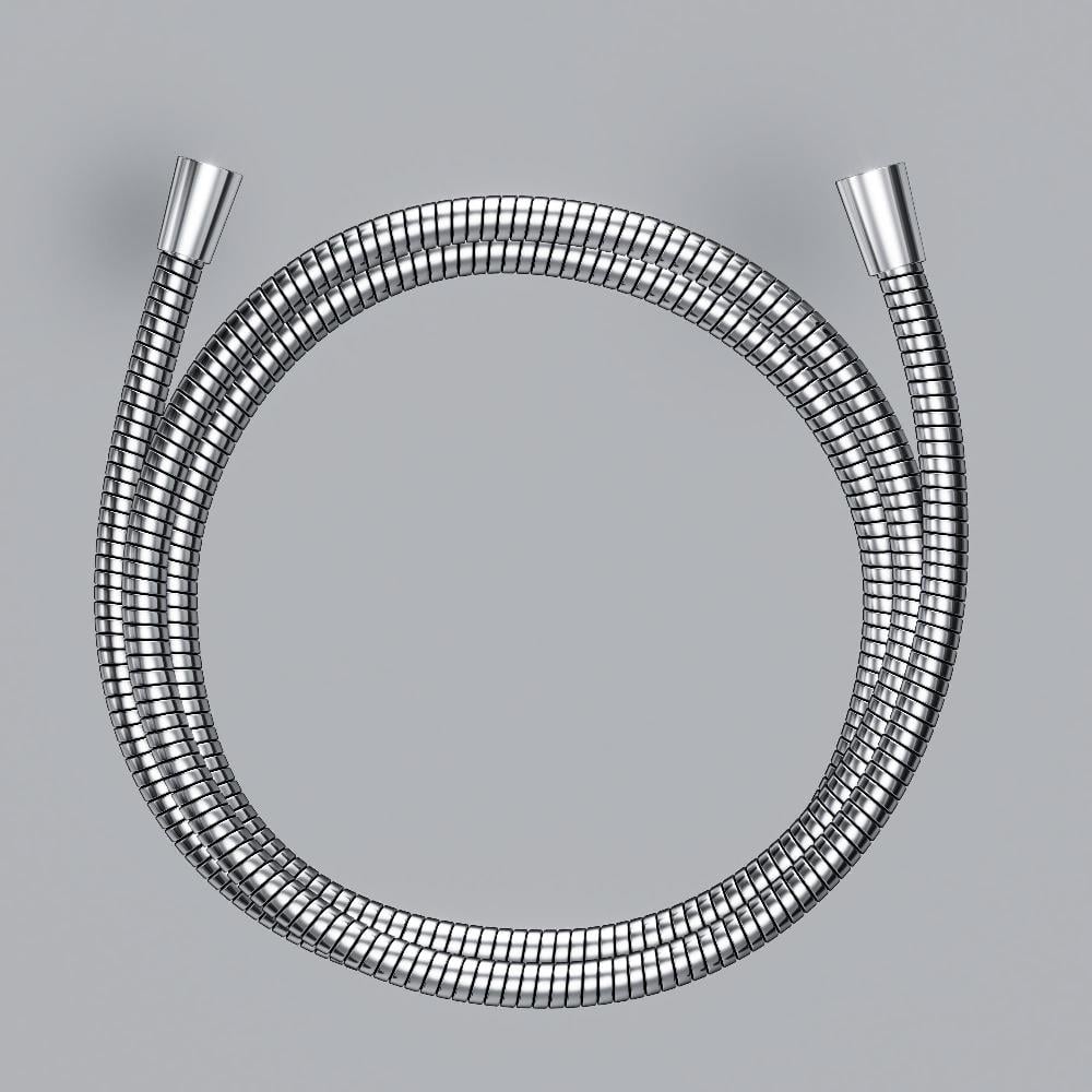 Изображение товара Душевой шланг AM.PM ребристый 1750 мм из нержавеющей стали, защита от перекручивания