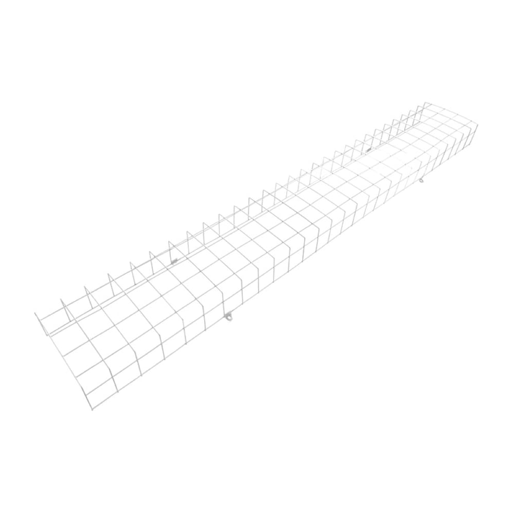 Изображение товара Решетка защитная для светильников Jazzway 1600х264х95мм белая