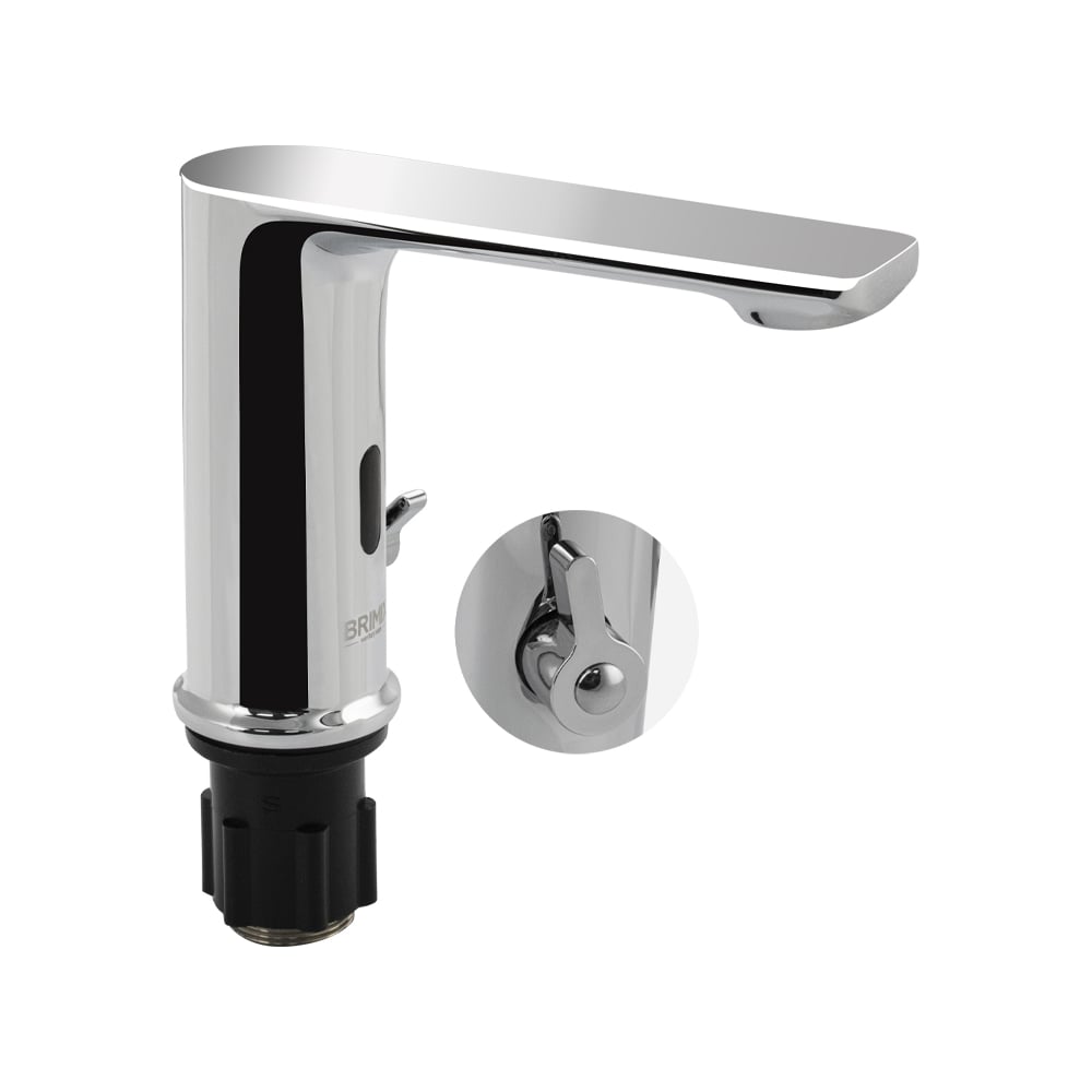 Изображение товара Сенсорный смеситель для раковины Brimix 0877 хром