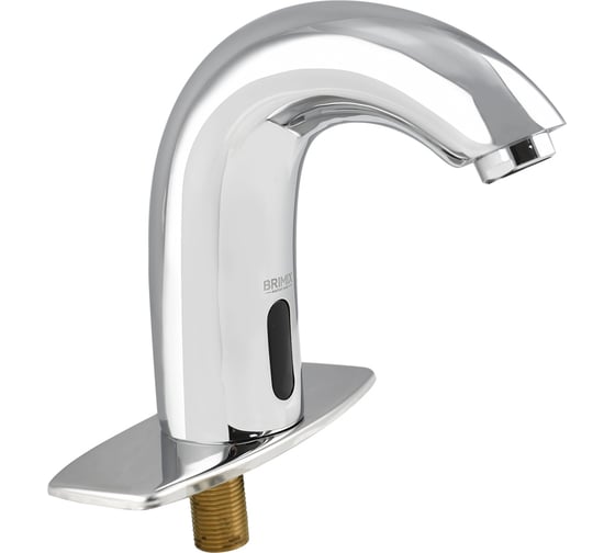 Изображение товара Смеситель сенсорный для раковины, латунный корпус, цвет ХРОМ. Brimix 084