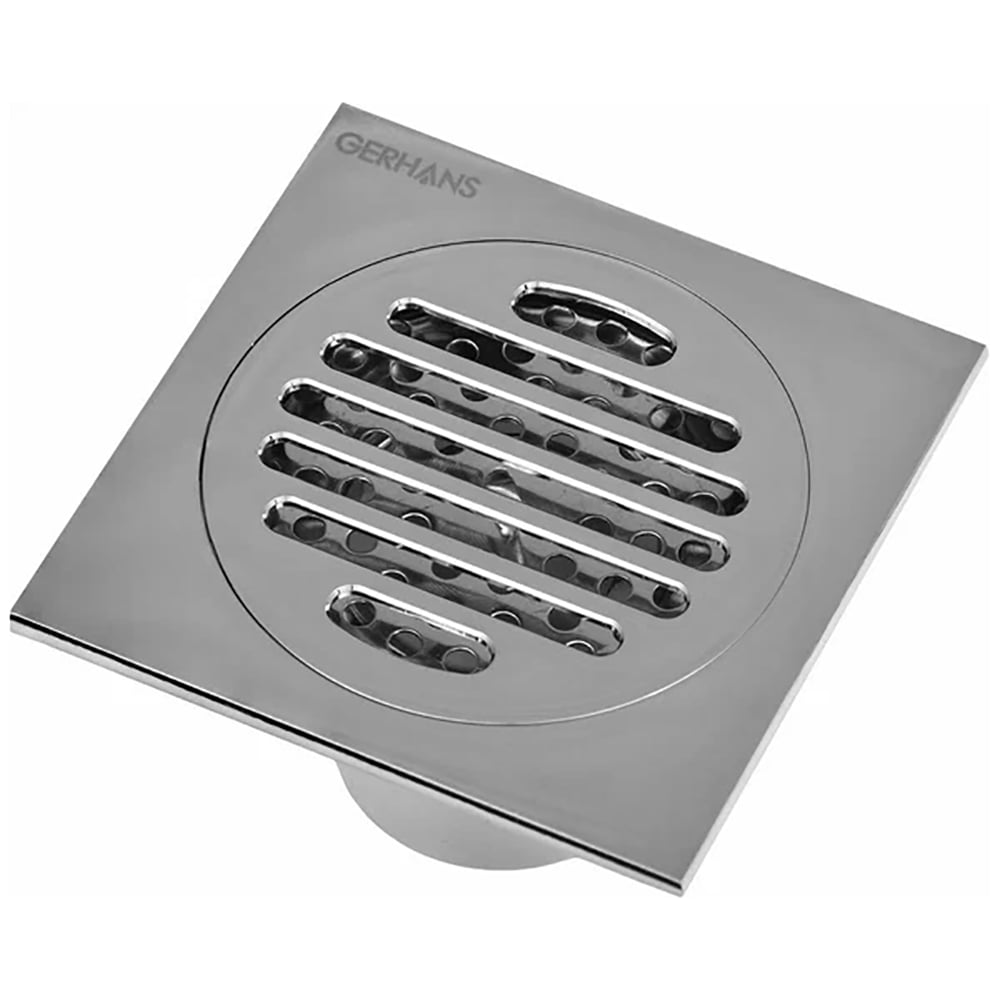 Изображение товара Душевой трап Gerhans K81510-10 с сухим затвором хром 100 мм