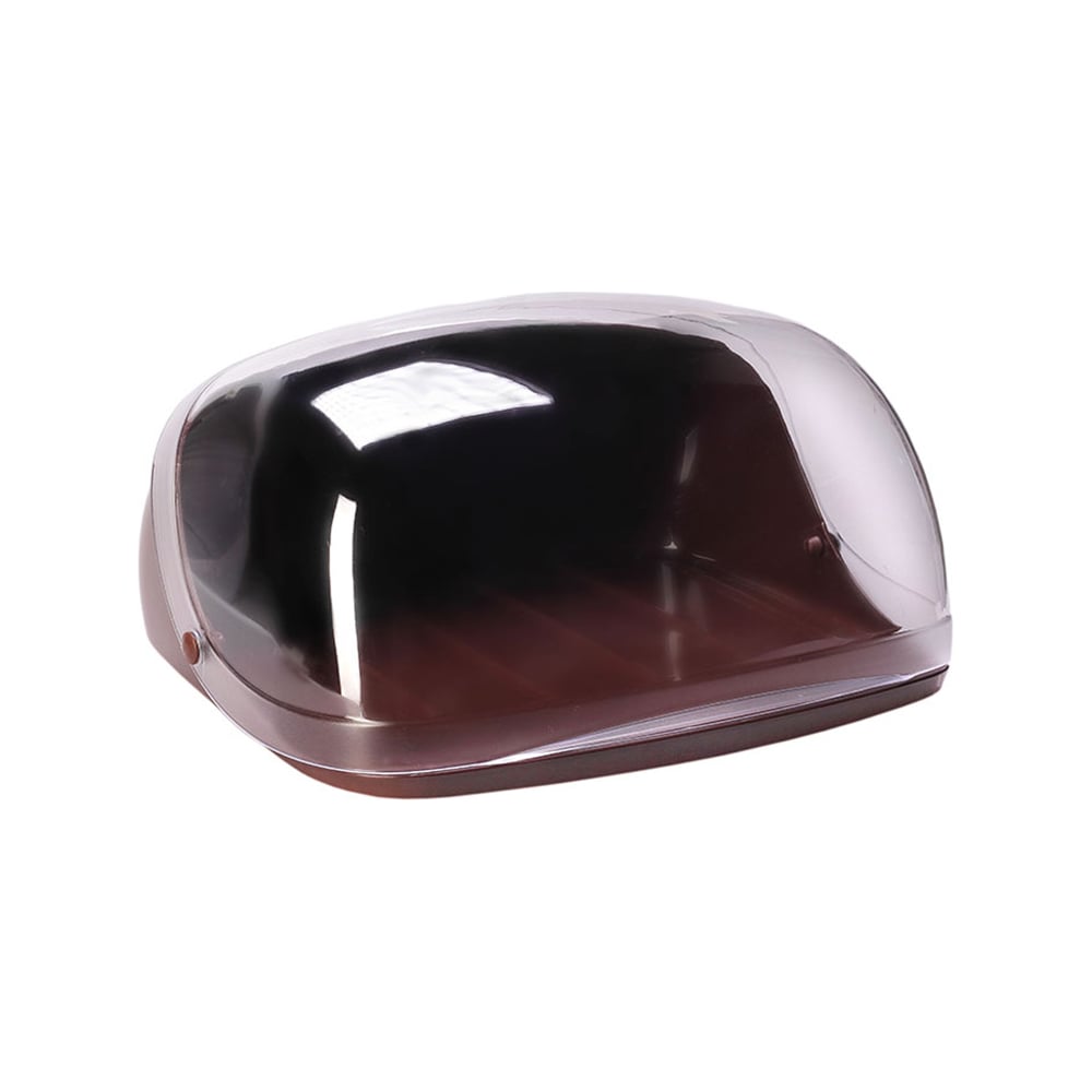 Изображение товара Хлебница IDEA IK 1180 Малая коричневая Настольная овальная хлебница из полипропилена