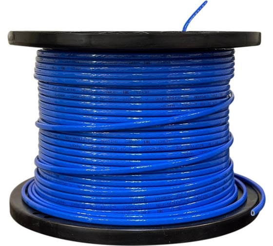 Изображение товара Греющий саморегулирующийся кабель LadAna ECO, экранированный В ТРУБУ (катушка 200 м) 210202004/200