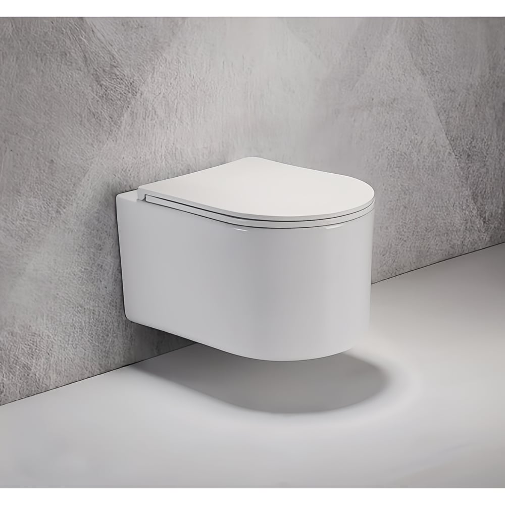 Изображение товара Подвесной унитаз безободковый OLIVE'S VORTEX с системой Торнадо и микролифтом VR30116DP