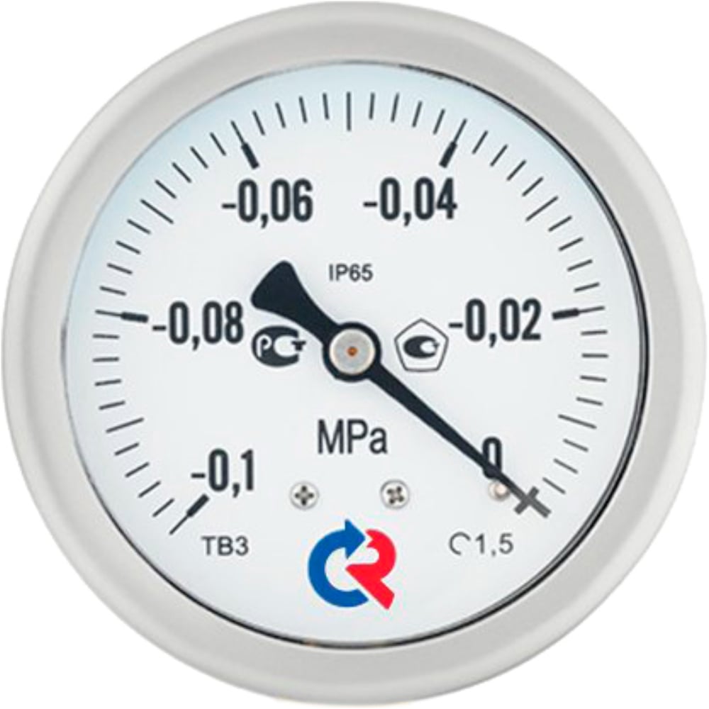 Изображение товара Вакуумметр Росма ТВ-320Т.00 для измерения вакуумных давлений аналоговый профессиональный