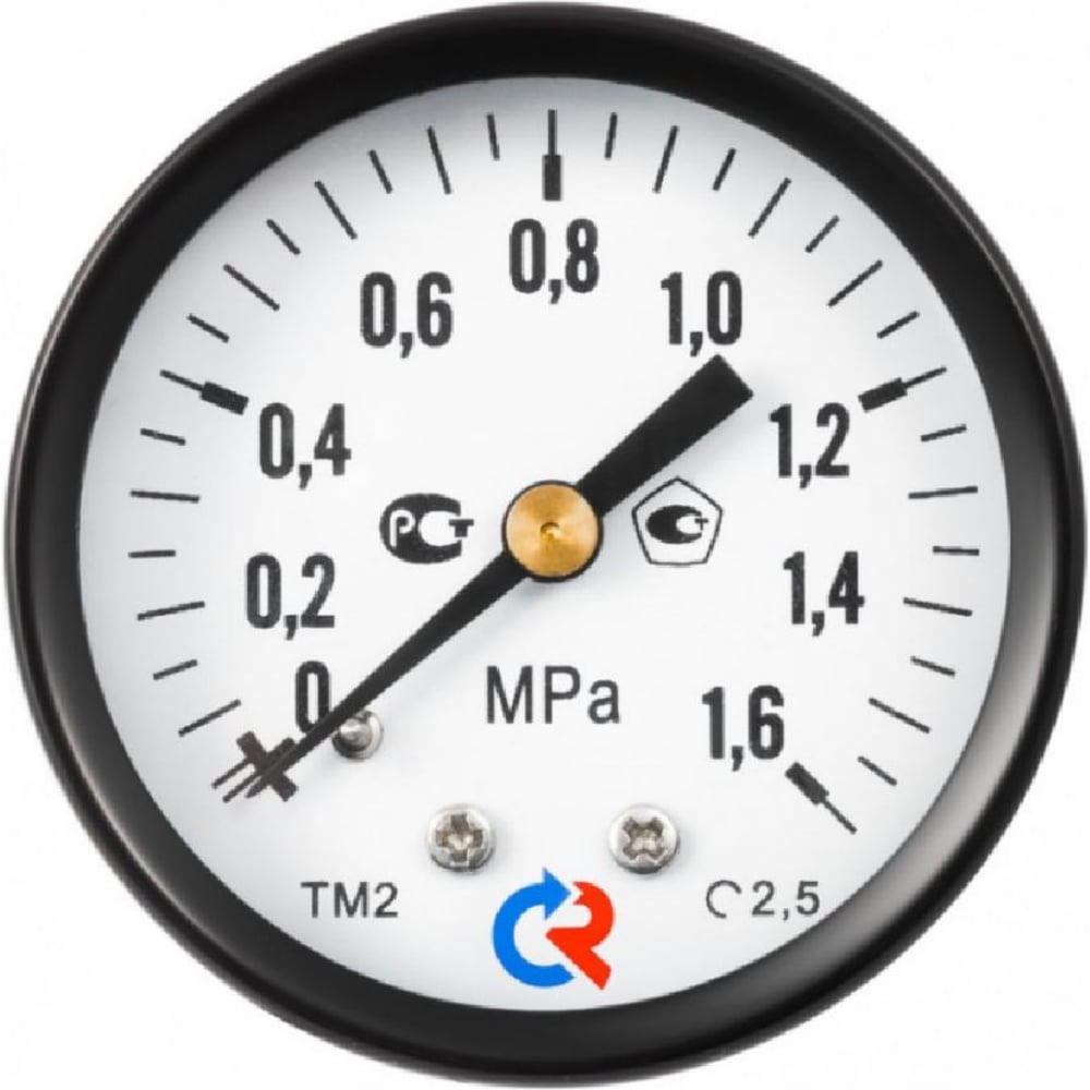 Изображение товара Манометр Росма ТМ-210Т.00 осевой G1/4 для промышленного измерения давления