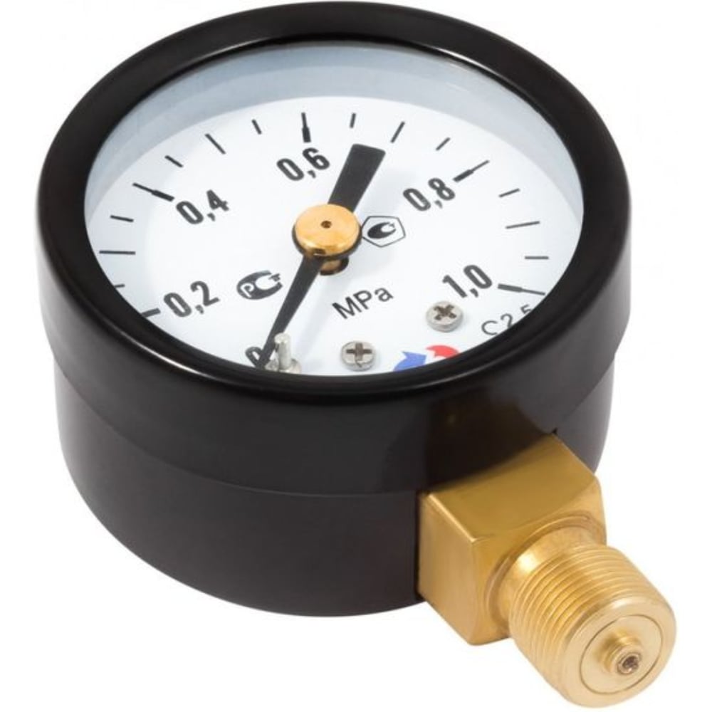 Изображение товара Вакуумметр Росма ТВ-310Р.00 радиальный аналоговый -0.1-0МПа М12х1.5 профессиональный