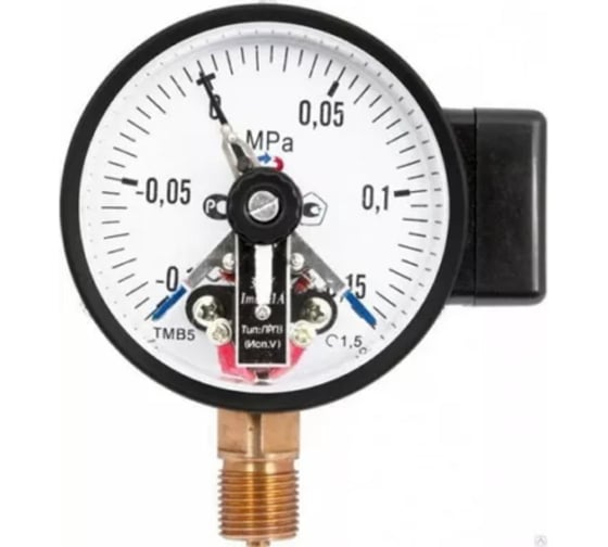 Изображение товара Манометр Росма ТМ-510P.05 радиальный (0-1МПа) G1/2, ДК100мм D070-01353
