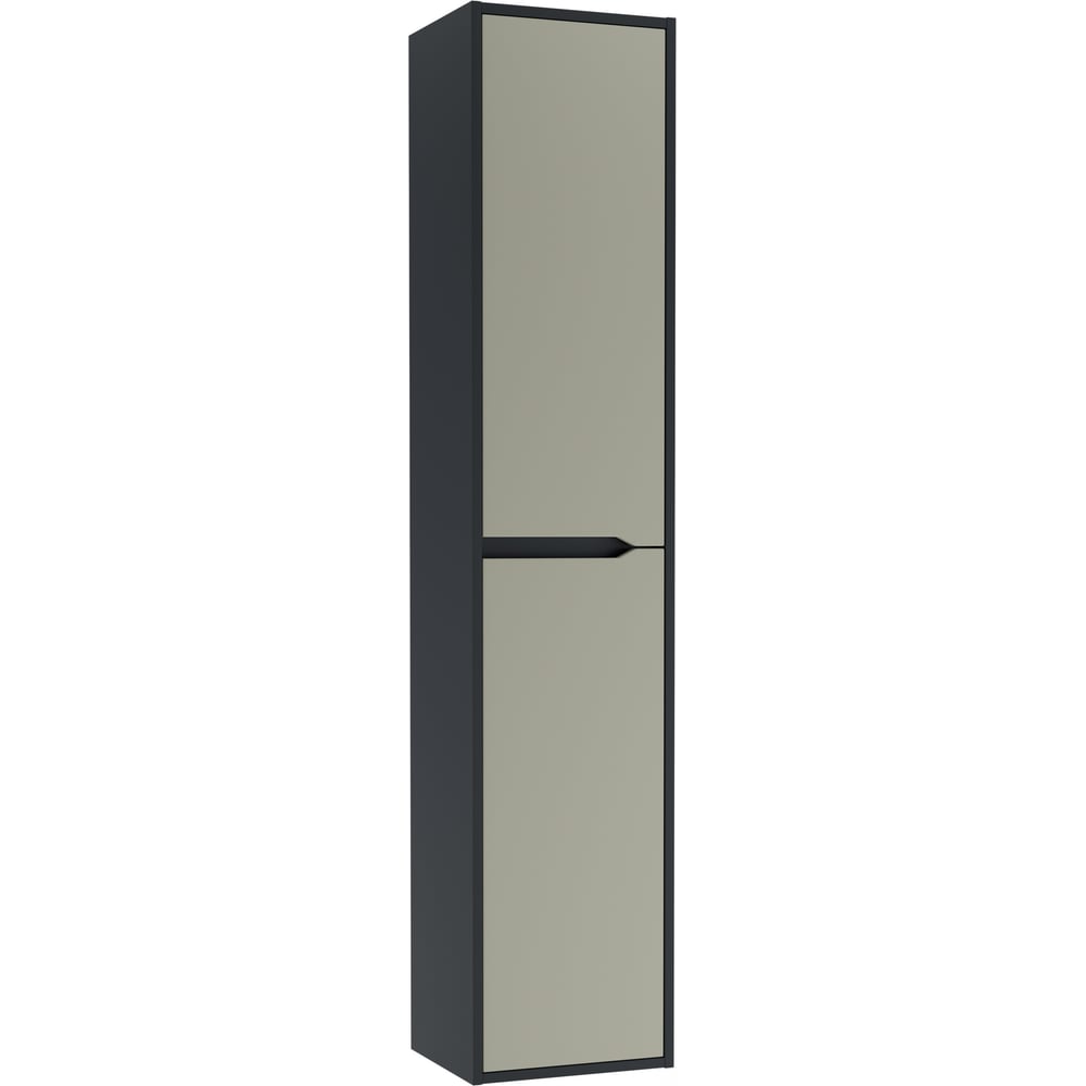 Изображение товара Подвесной пенал Домино 35 Karat серый тауп для современного интерьера