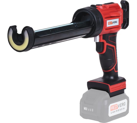 Изображение товара Пистолет для герметика аккумуляторный REDVERG RD-CG18/U (без акк, без з/у) 00006685445