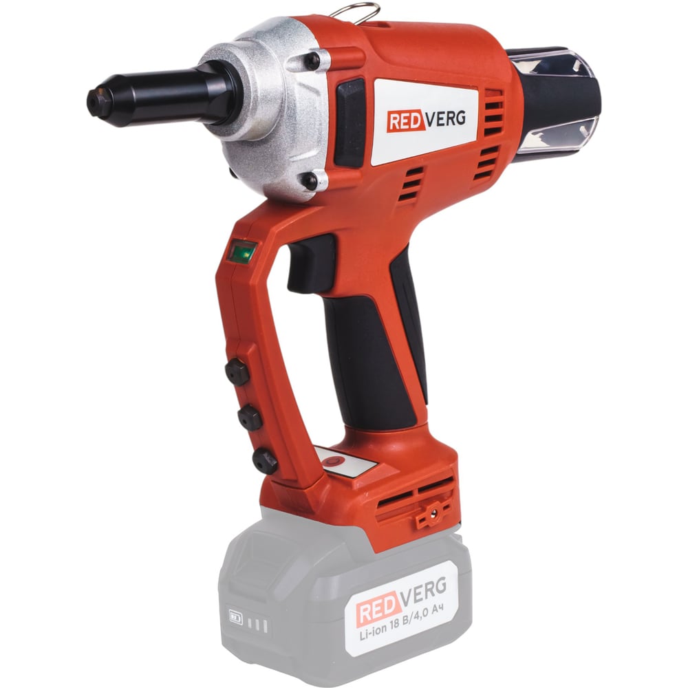 Изображение товара Заклепочник аккумуляторный REDVERG RD-RG18BL/U 18 В