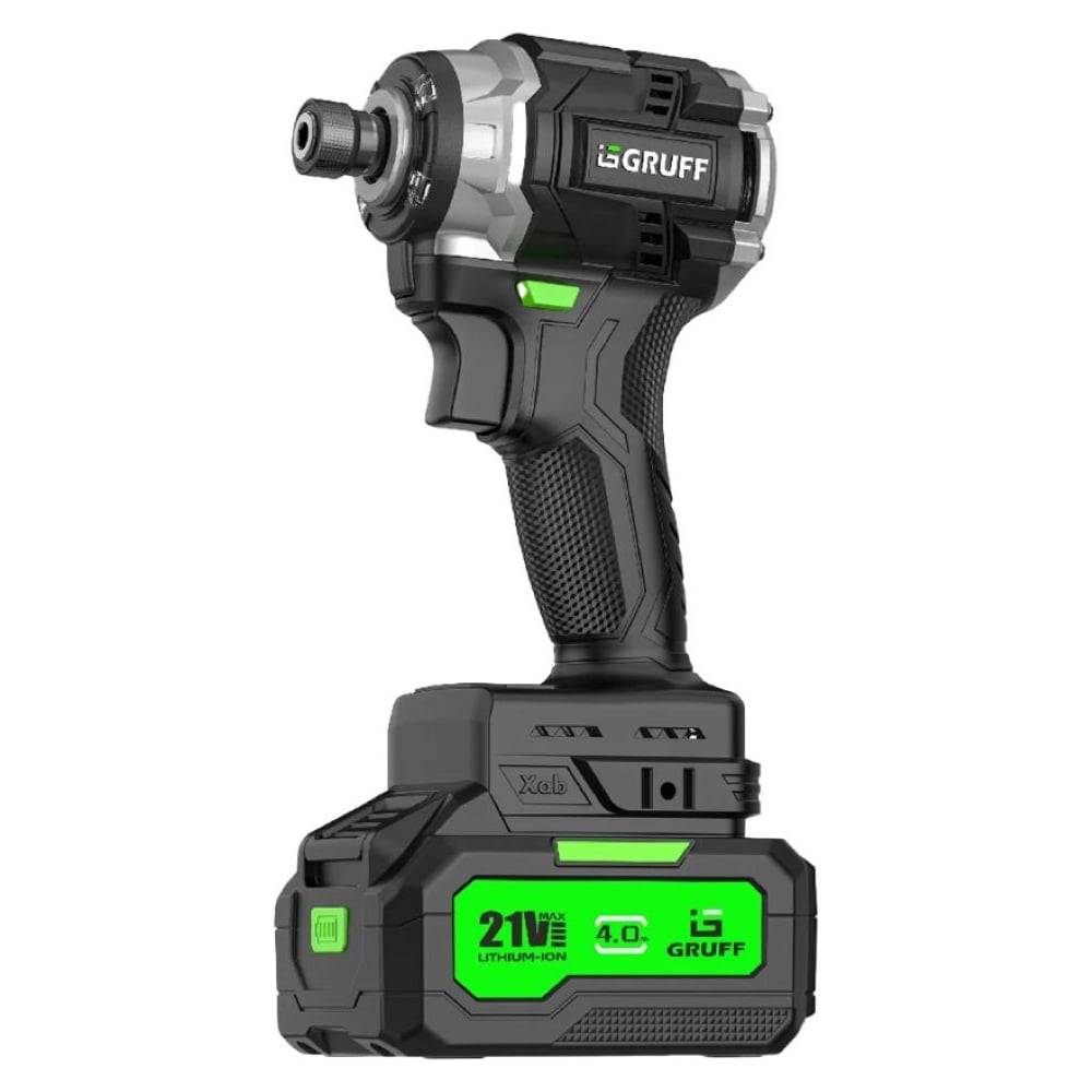 Изображение товара Аккумуляторный винтоверт GRUFF GF-216 с бесщеточным двигателем и 200 Нм крутящего момента