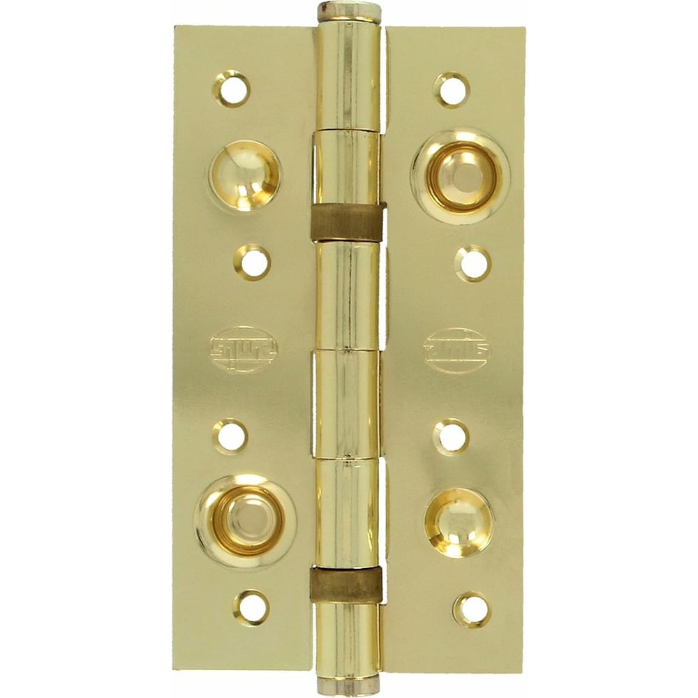 Изображение товара Универсальная мебельная петля Amig латунь 150х82 мм с двумя шарнирами