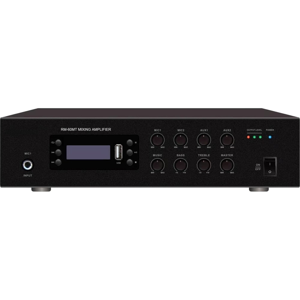 Изображение товара Усилитель Turbosky RM-120W 901 мощность 120Вт Bluetooth USB