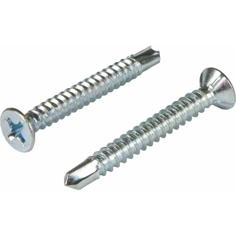 Изображение товара Саморез оконный STARFIX 3.9х16мм, белый цинк, со сверлом, 1000 шт