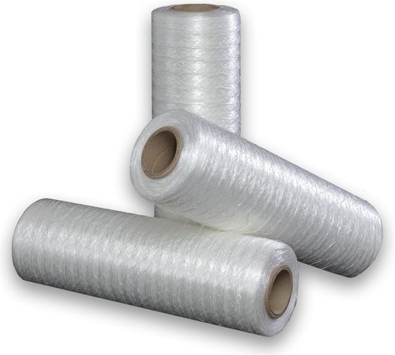 Изображение товара Сетка паллетная AV ручная обмотка 50см x 1000м, вес нетто 4,235кг Втулка :75mm, Белый, 6 рулонов в упаковке PN-1000м/6