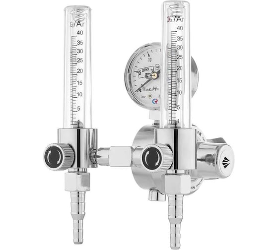 Изображение товара Регулятор расхода газа Сварог универсальный У-30/АР-40-Р-2 (ArR-198A), манометр с поверкой 100545