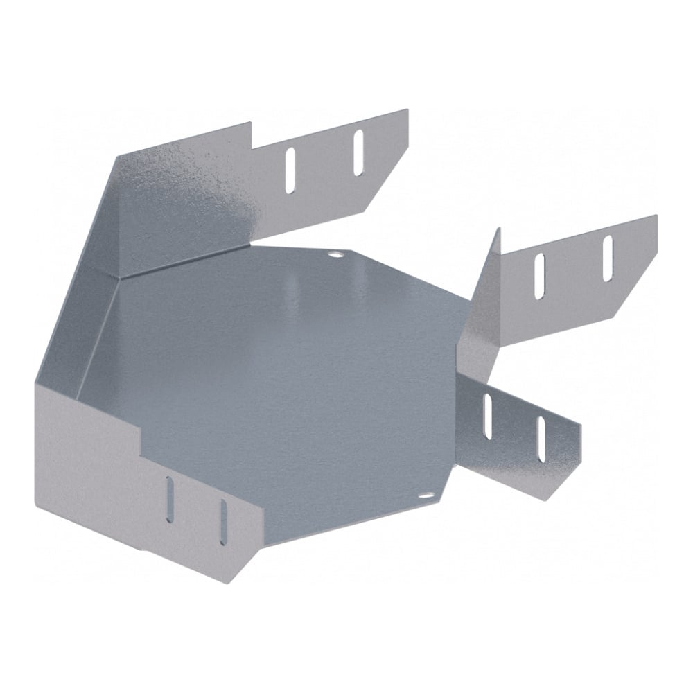 Изображение товара Угловой горизонтальный лоток СОЭМИ ЛМс-90Г 200х100-1,0ц для кабельных трасс
