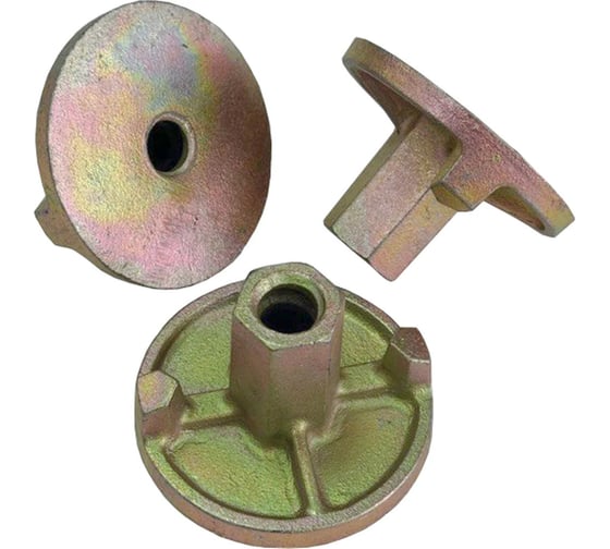 Изображение товара Гайка стяжная GAVIAL для опалубки двухрожковая оцинкованная, 90 мм 50 шт /уп 27131/50