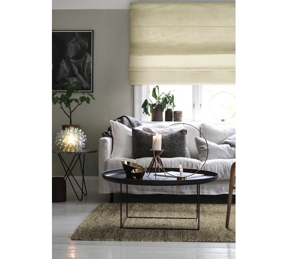 Изображение товара Римская штора Эскар Милфид 140x190 см ваниль 11233140