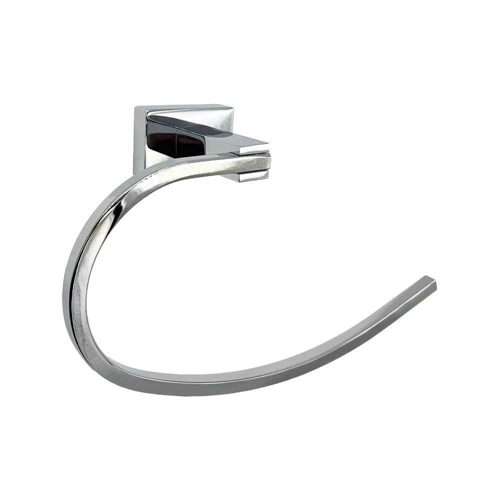 Изображение товара Полотенцедержатель-кольцо Bath Plus BRUKLIN BR-86011 с крепежом и глянцевым покрытием