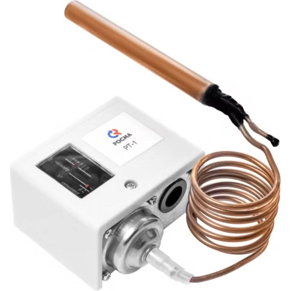 Изображение товара Реле температуры РОСМА РТ-1 70-120C дифференциал 5-15C для автоматизации