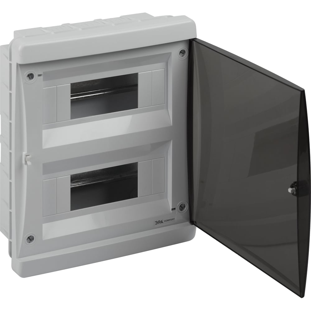 Изображение товара Встраиваемый корпус ЭРА пластиковый COMFORT ЩРВ-П-24 IP40 светло-серый