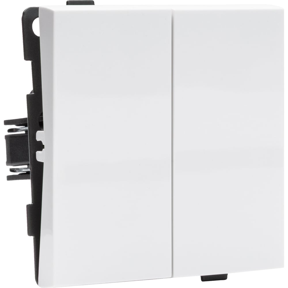 Изображение товара 2 клавишный выключатель ALTECH ENCORE 2SW скрытого монтажа белый
