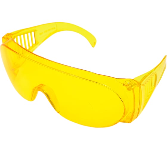 Изображение товара Защитные очки STAYER MASTER открытого типа, с боковой вентиляцией, желтые 11042_z01