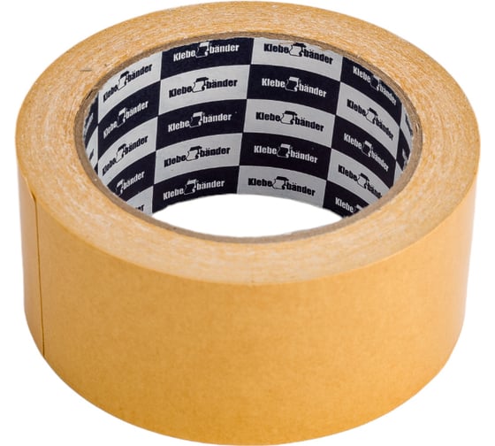 Изображение товара Двусторонняя полипропиленовая лента Klebebander 50ммx25м, без и/у, 36 шт. 117866