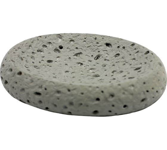 Изображение товара Мыльница Bath Plus DAPPLE 10х7х2 grey 3W-PRBS-SXL-19015-A-SD